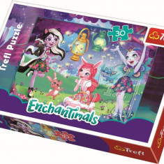 PUZZLE TREFL 30 MAGIA ENCHANTIMALS SuperHeroes ToysZone