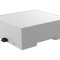 Carcasă pentru șină DIN gri 90x87.7x32mm