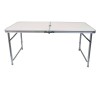 Masa pliabila camping 120x60 cm cu blat laminat si picioare reglabile