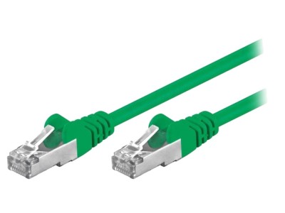 Cablu Patch F/UTP Cat 5e Verde 10m foto