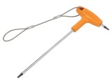 Cheie Torx TX10 cu M&acirc;ner T pentru Lucru la &Icirc;nălțime