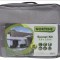 Kit plasa de umbrire, inele de inox, rezistenta UV, 3.6x3.6 m, gri, Nortene, NRT2012348