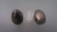 Solnite din metal in forma de ou, 4 cm foto