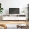 vidaXL Comodă TV, alb, 150x30x44,5 cm, lemn prelucrat