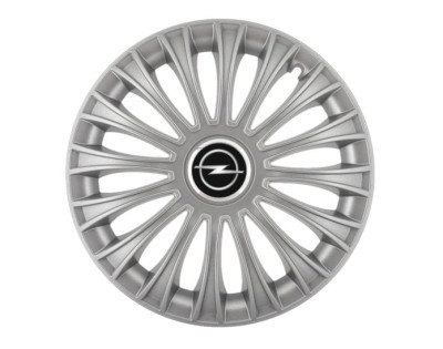 Set 4 capace roti Dino cromat R16 pentru gama auto Opel foto