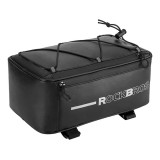 Cumpara ieftin Geanta pentru bicicleta, 4l, husa impermeabila, 30 x 17 x 12 cm, negru