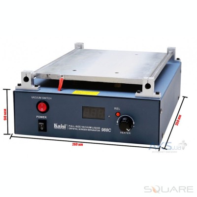 Aparatura Service Preheater Station for Exchange Pad Touch Glass, 12inch, Kaisi 988C foto