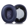 Set 2 bureti TXE pentru casti JBL Live 500BT, Over-Ear, Albastru, Piele ecologica, Spuma cu memorie