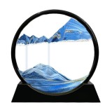 Cumpara ieftin Lampa decorativa LED, tip clepsidra, 3D, nisipuri miscatoare, efect antistres, sticla plastic, Dactylion
