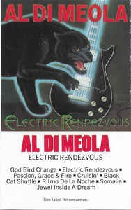 Casetă audio Al Di Meola &amp;lrm;&amp;ndash; Electric Rendezvous, originală foto