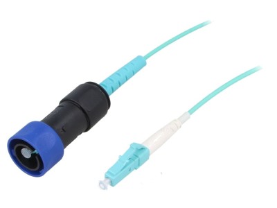 Patch Cord Fibră Optică Simplex Multimod Baionetă foto