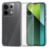 Husa Tech-Protect FlexAir+ pentru Xiaomi Redmi Note 13 Pro 5G/Poco X6 5G Transparent, Silicon, Carcasa