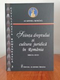 Mircea Duțu, Știința dreptului și cultura juridică &icirc;n Rom&acirc;nia