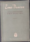 ZENO VANCEA:SUITA DIN BALETUL-PANTOMIMA PRICULICIUL/PARTITURA/DEDICATIE-AUTOGRAF