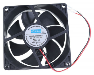 VENTILATOR, DC (92*92*25) DFL9025S 32035094 pentru frigider VESTEL foto