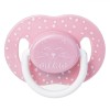 Suzetă Silicon Honey Baby, Pisica, Roz, 0-6 Luni, Cutie Sterilizare, Oem