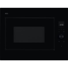 Cuptor cu microunde incorporabil AEG TB6SM261FB 26 L,Gatire cu abur (vas inclus), Putere microunda 900 W,Afisaj digital, Timer electronic, Negru
