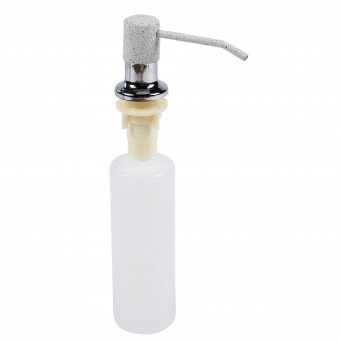 Dispenser incorporabil 270ml pompa 88mm gri/Cr foto