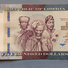 Liberia - 500 Dollars / dolari (2020)