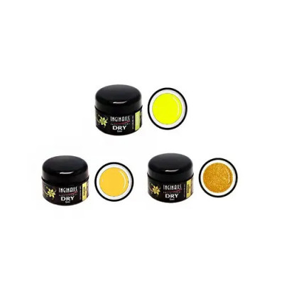 Set Yellow - geluri colorate DRY - 3 bucăți foto