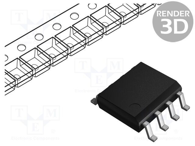 Controler PWM PMIC RENESAS 1A 15-18V SO8 pentru SMPS