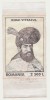 ROMANIA 2001 macheta unicat timbru 400 Ani de la moartea lui Mihai Viteazul - desen original - portret, Istorie, Nestampilat