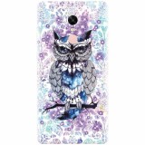 Husa silicon pentru Xiaomi Redmi Note 5A Prime, Abstract Owl