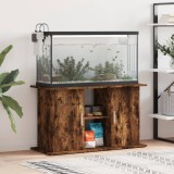 vidaXL Suport acvariu, stejar afumat, 101x41x58 cm, lemn prelucrat
