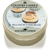 Lum&acirc;nare Parfumata Country Candle Praline Buttercream 42g, Lumanare Ceai cu Aroma Dulce, Decoratiuni Casa