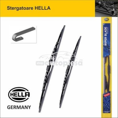 Set 2 stergatoare parbriz Opel Zafira A fabricat in perioada 1999 - 2005 HELLA 9XW178878-241/9XW178878-221 foto