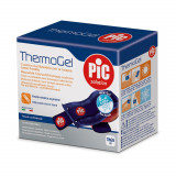 Compresa reutilizabila ThermoGel pentru terapie caldarece 10x26 cm cu banda elastica pentru prinderefixare, Pic Solution