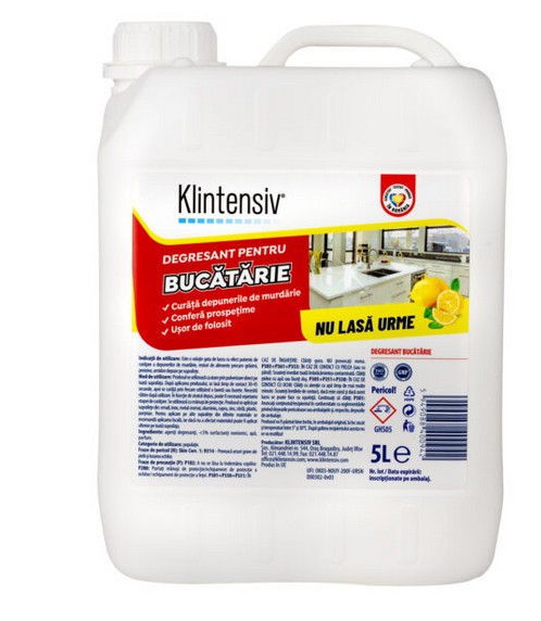 Degresant bucatarie, 5 litri, Klintensiv