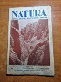 Natura 15 iulie 1937-observatorul bucuresti,cetatea devei,lacul sf. ana,sovata