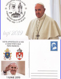 Iasi - Papa Francisc- 2019, Necirculata, Printata