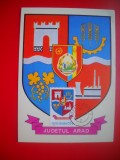 HOPCT MAXIMA ROMANIA NR 1103 ARAD -STEMA JUDETULUI/ HERALDICA