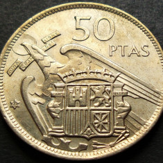 Moneda 50 PESETAS - SPANIA, anul 1971 (model 1957) * cod 1720 = excelenta