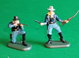 Figurine Razboiul Civil American Armata Unionista Britains 1971 1/32 cowboy