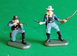 Figurine Razboiul Civil American Armata Unionista Britains 1971 1/32 cowboy