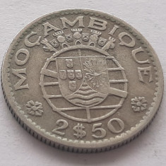 276. Moneda Mozambic 2,5 escudos 1954