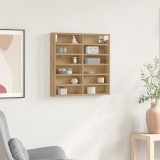 vidaXL Dulap cu vitrină, stejar artizanal 60x8,5x58 cm lemn prelucrat