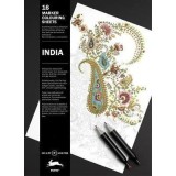 India : Marker Colouring Sheets
