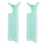 Bigudiuri Păr, Omnia, Set 2 Bucăți, Verde Mentă, 11cm, Oem