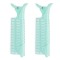 Bigudiuri Păr, Omnia, Set 2 Bucăți, Verde Mentă, 11cm