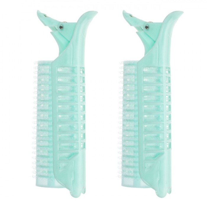 Bigudiuri Păr, Omnia, Set 2 Bucăți, Verde Mentă, 11cm