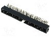 Conector IDC, 60 pini, pas pini 2.54mm, AMPHENOL - T821160A1R100CEU