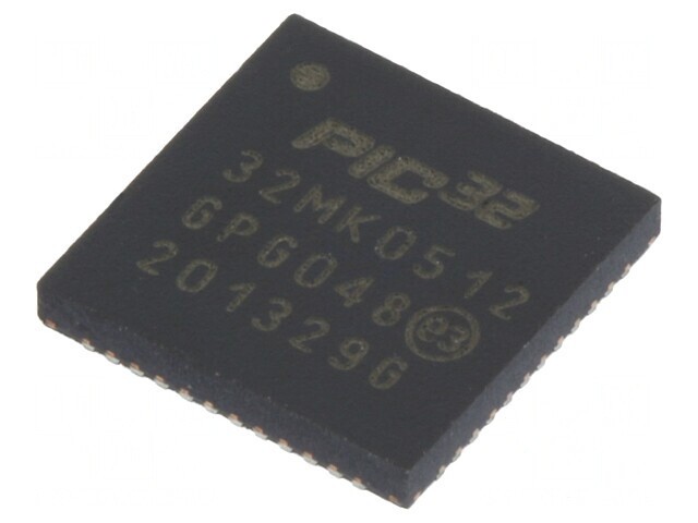 Microcontroler PIC 512kB 120MHz SMD VQFN48 64kB SRAM