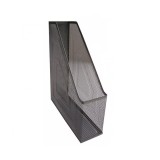 Suport documente metalic Office Cover 7,5 cm negru