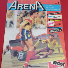 Revista Sport "ARENA" nr.4 (lipsa 2 foi de la mijloc-posterul!)