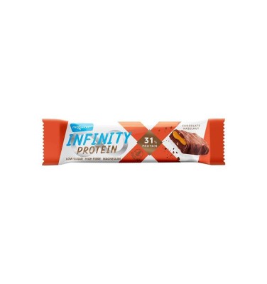 Baton Proteic cu Ciocolata si Alune de Padure Infinity Protein 55 grame Max Sport foto