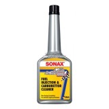 Aditiv Curatare Injectie Carburator Benzina SONAX 250ml, Curata injectoare, supape, bujii, reduce consum, protejeaza sistemul